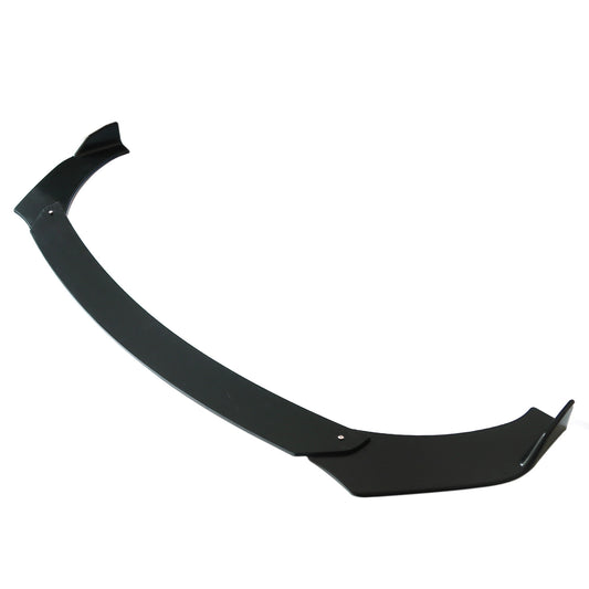 SPLITTER UNIWERSALNY TUNING CZARNY POŁYSK DO BMW AUDI VW RENAULT