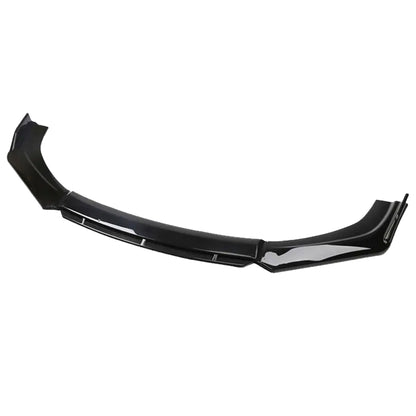 SPLITTER UNIWERSALNY SUPER JAKOŚĆ CZARNY POŁYSK BMW AUDI VW RENAULT