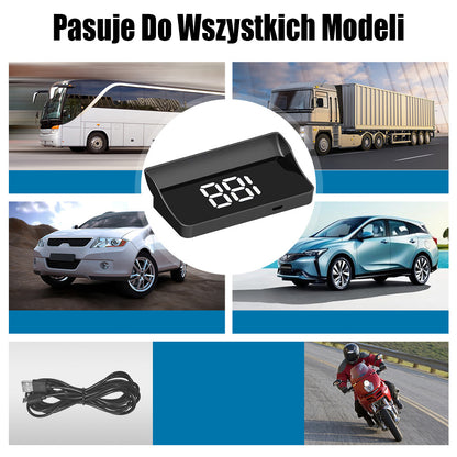WYŚWIETLACZ PROJEKTOR LED GPS SYSTEM HEAD-UP BMW AUDI VW SKODA