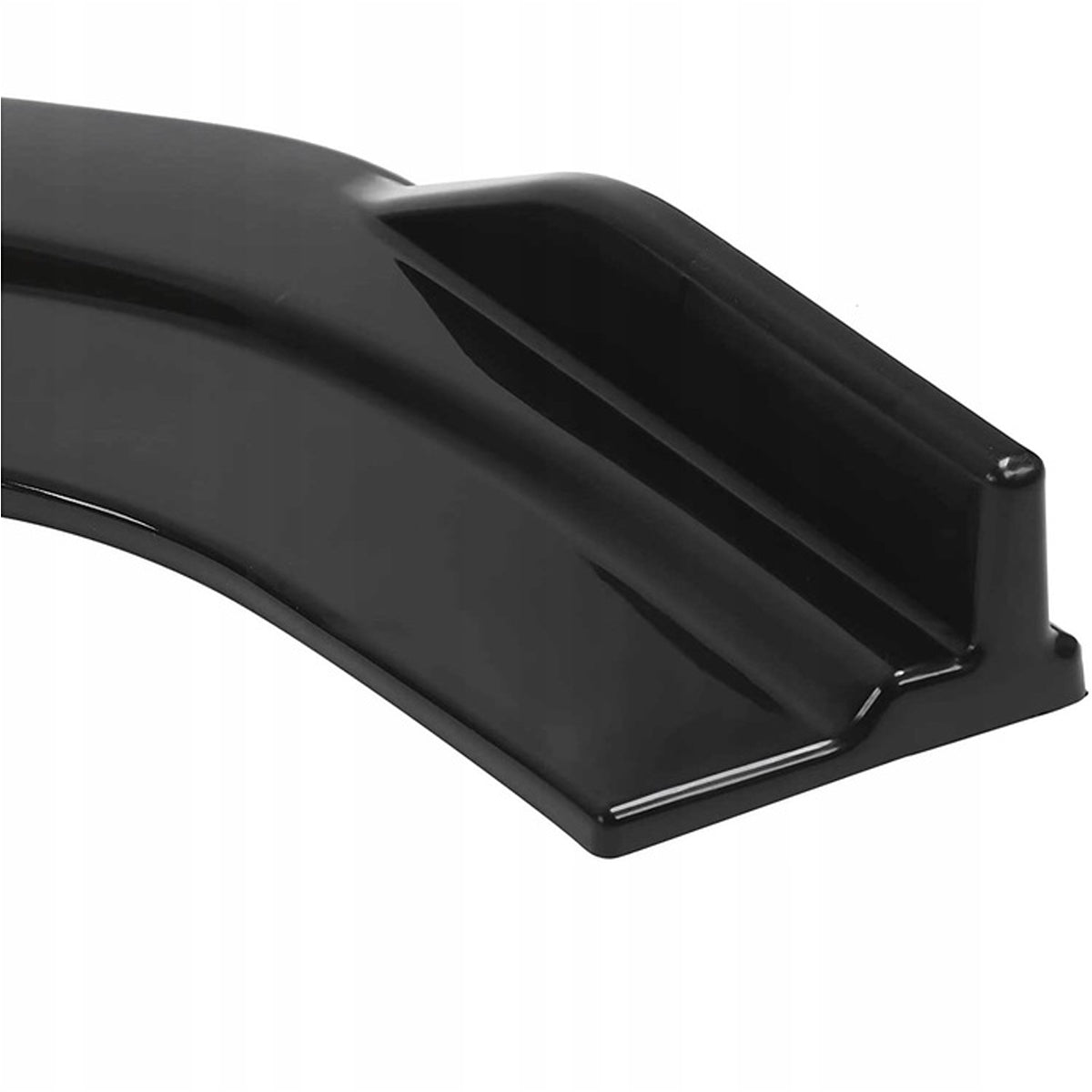 SPLITTER UNIWERSALNY SUPER JAKOŚĆ CZARNY POŁYSK BMW AUDI VW RENAULT