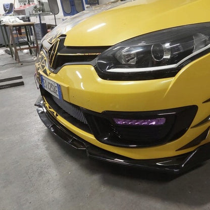 SPLITTER UNIWERSALNY SUPER JAKOŚĆ CZARNY POŁYSK BMW AUDI VW RENAULT