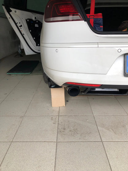 UNIWERSALNE DOKŁADKI TYLNEGO ZDERZAKA CZARNY POŁYSK BWM VW SKODA AUDI